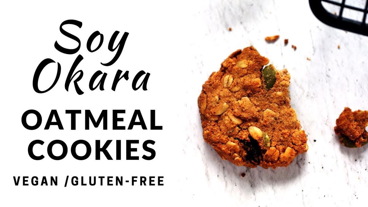 'Video thumbnail for Vegan Soy Okara Oatmeal Cookies (Gluten-Free) 全素豆渣燕麥餅乾 (無麵粉) (無旁白/短版)'