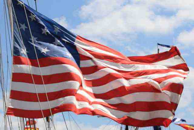 Amerikanische Flagge