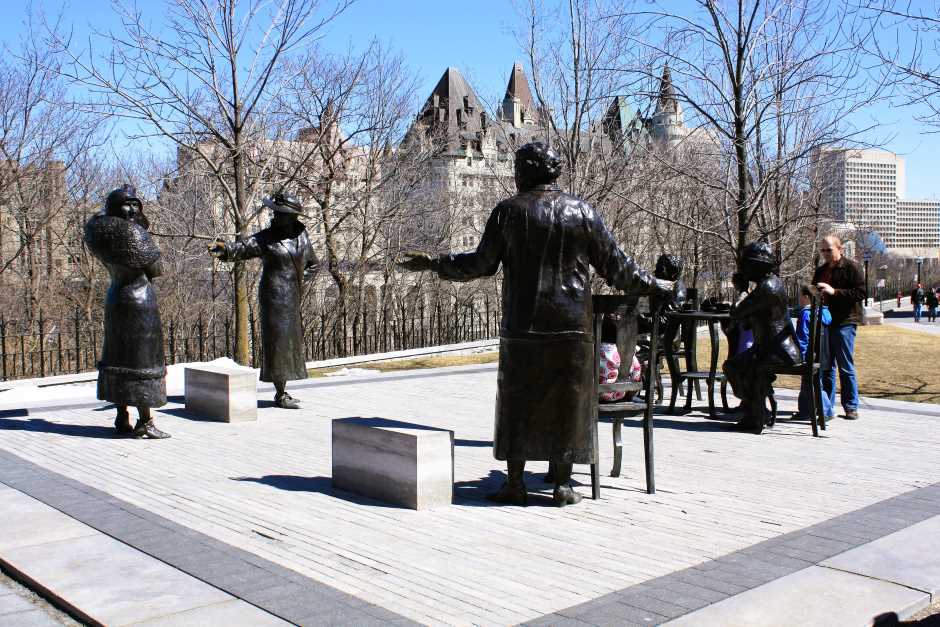 The Famous Five in Ottawa