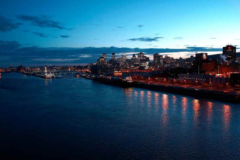 The maritime heritage in Montreal on the St. Lawrence River