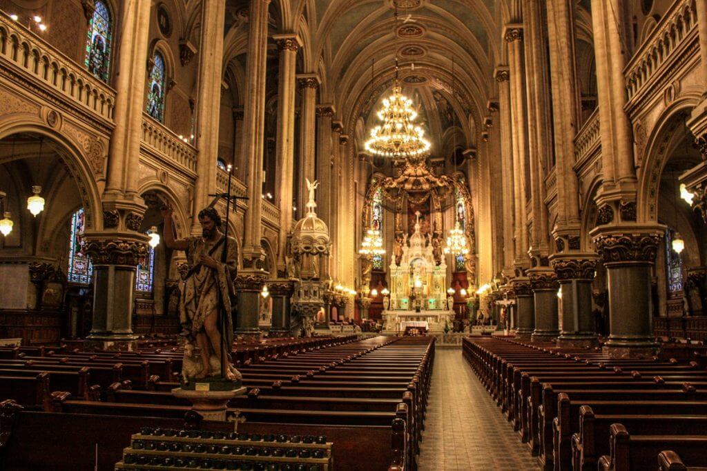 Das religiöse Erbe Quebecs: Saint-Jean-Baptiste in Quebec City