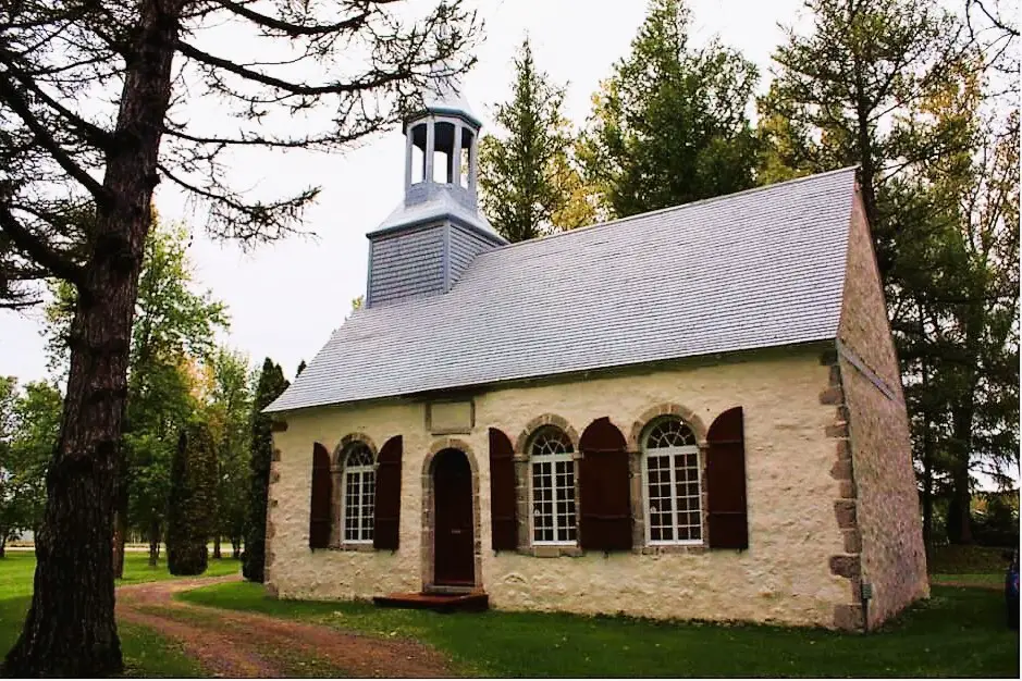 The Cuthbert's Chapel in Berthierville from Montreal to Quebec City