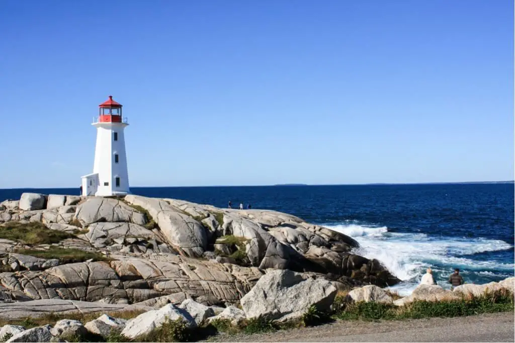 Der Leuchtturm von Peggy's Cove