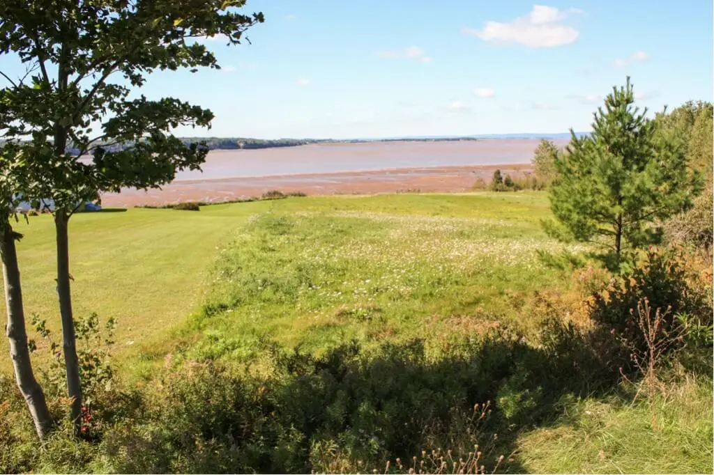 Die Bay of Fundy bei Kempt Shore