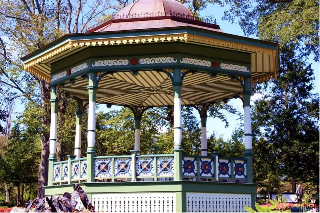 Halifax Nova Scotia Bandstand in the Public Gardens in Halifax