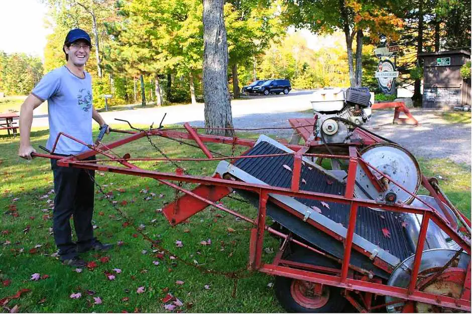 Harvester in Ontario