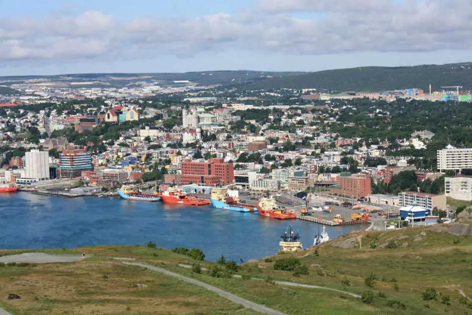 St. John's Newfoundland - the capital of the island