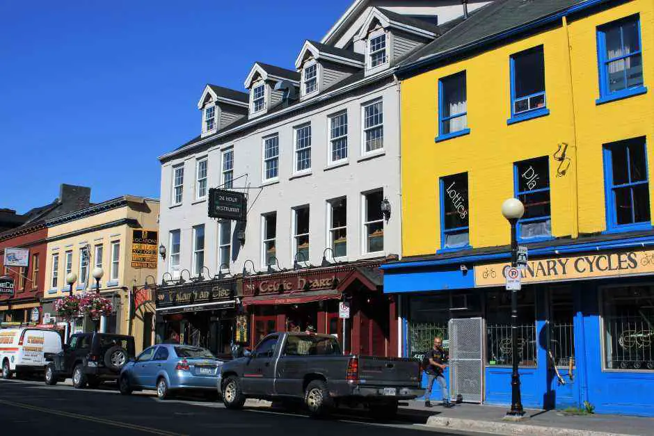 Street in St Johns Newfoundland