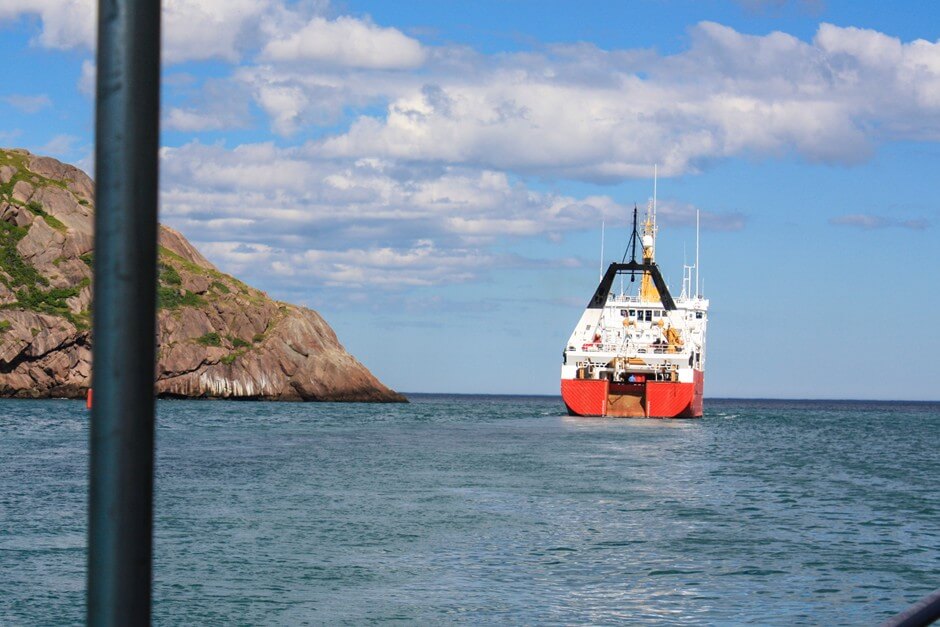 Port entrance St. John's, Newfoundland