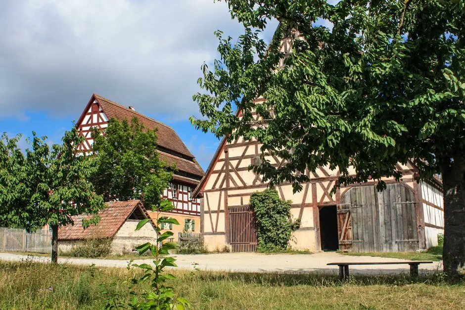 Typical - half-timbered houses