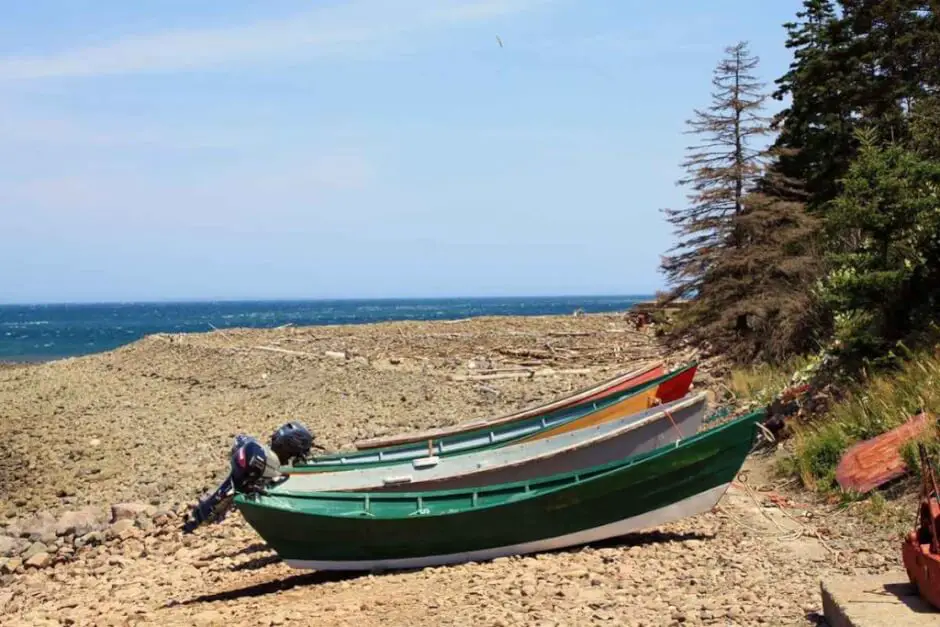 Fischerboote auf Grand Manan Island