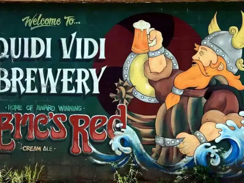 The Quidi Vidi Brewery in St. John, Newfoundland