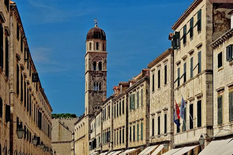 Downtown Dubrovnik Croatia