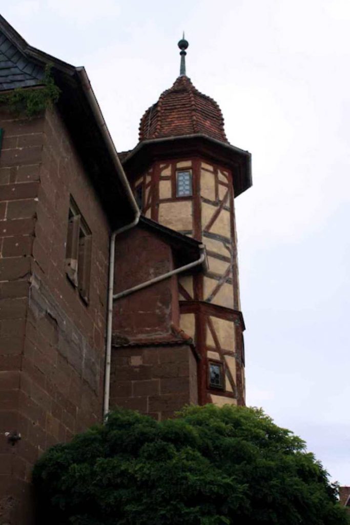 Fachwerkturm aus dem 17. Jahrhundert
