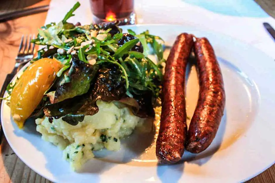 Franconian cuisine tastes delicious