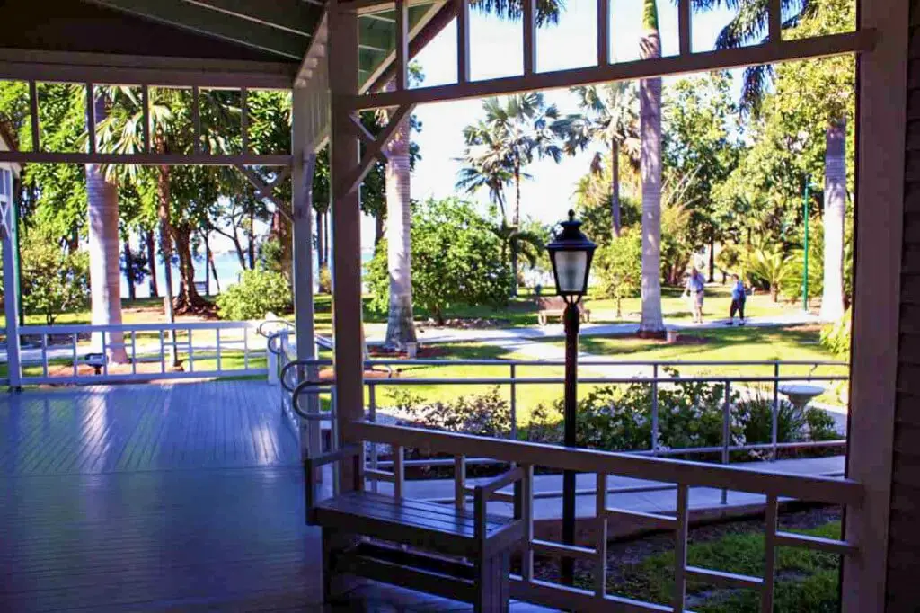 The garden at the Edison Ford Museum