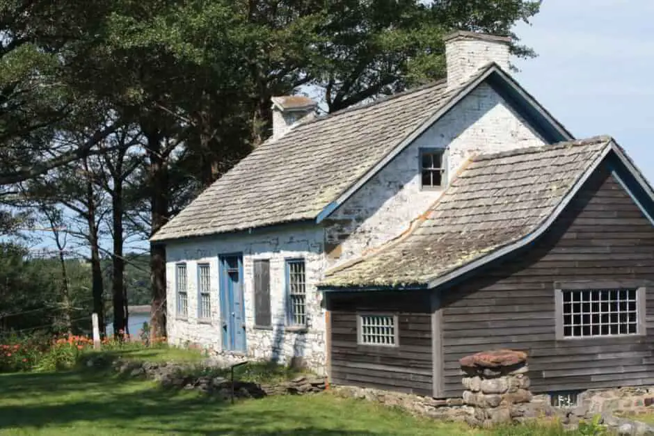 Das Haus des ersten Siedlers auf Minister's Island: Reverend Samuel Adams