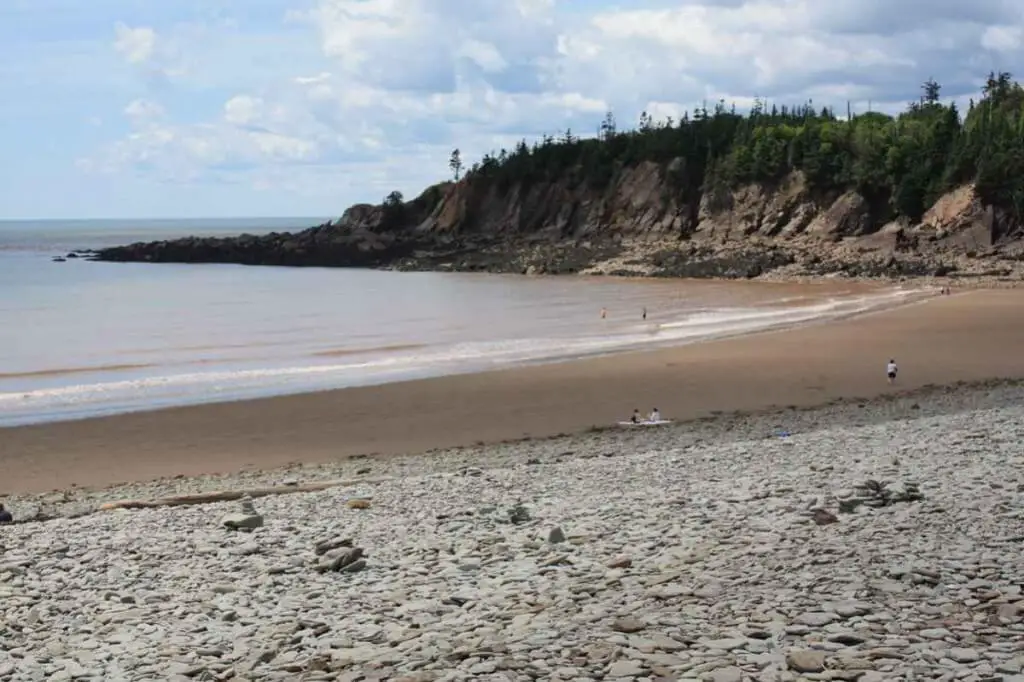 Bucht bei Cape Enrage