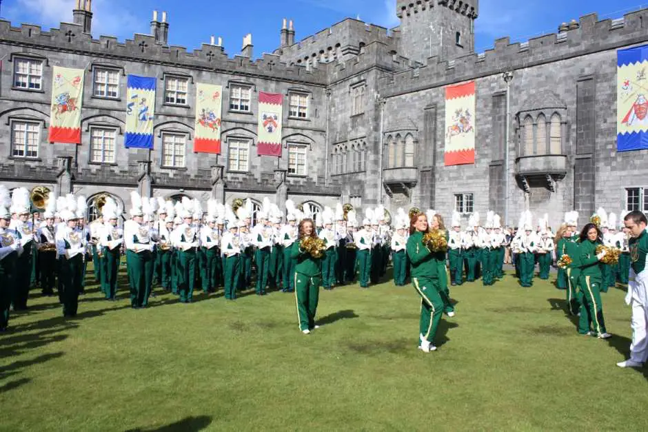 Brass Bands beim Dublin St Patrick's Day in Irland