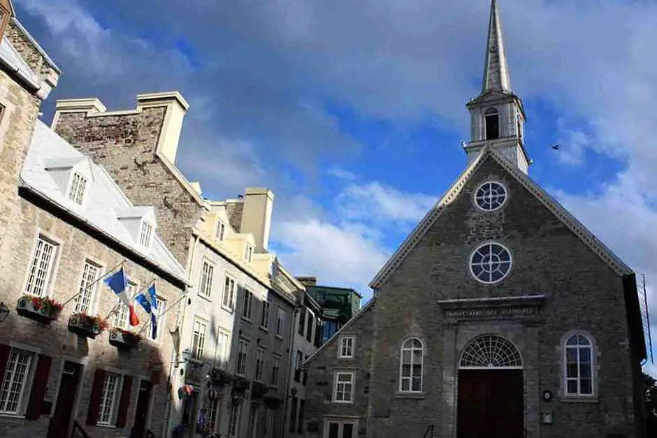 Notre Dame de la Victoire in Quebec Canada