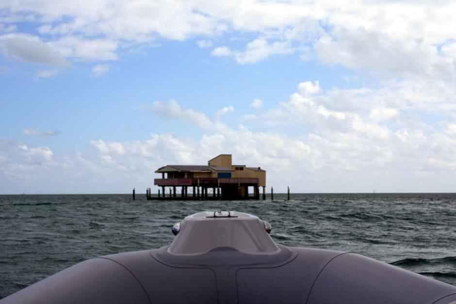 One of the houses in Stiltsville