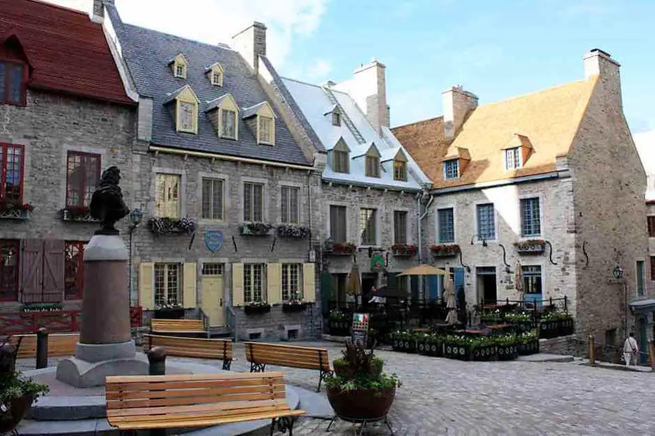 Place Royale in der Altstadt von Quebec