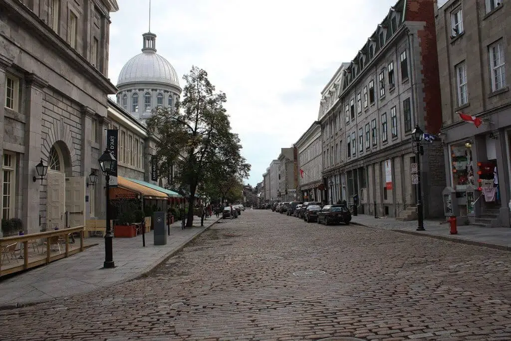 The Marché Bonsecours in Montreal