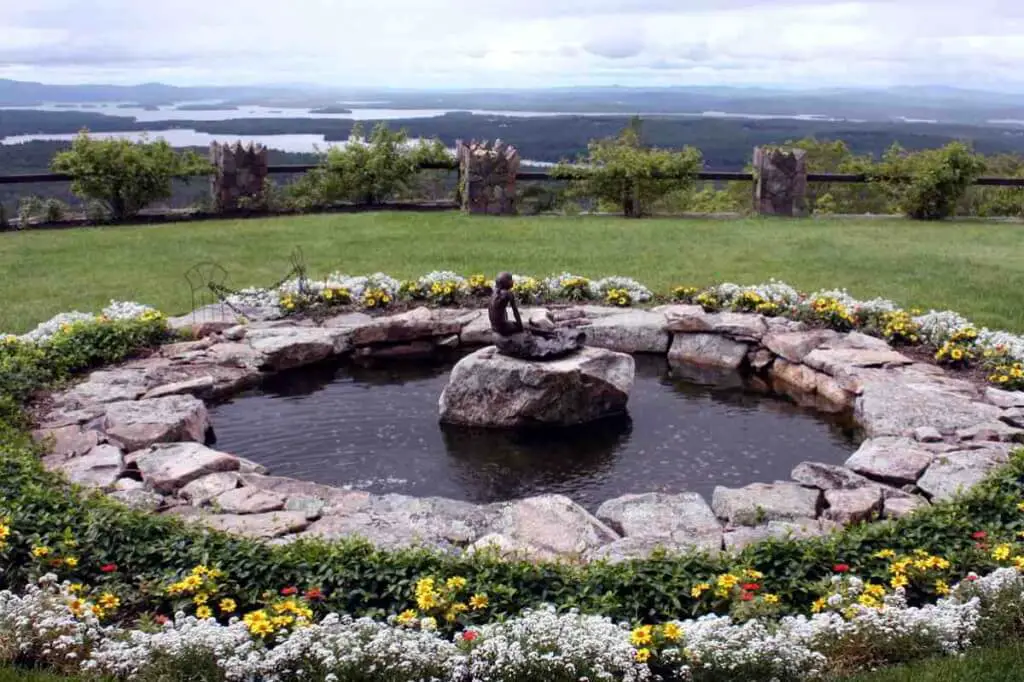 Blick vom Castle in the Clouds auf den Lake Winnepesaukee © Copyright Monika Fuchs, TravelWorldOnline