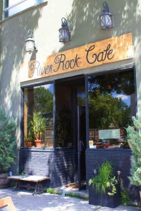 Das River Rock Cafe in Torontos Vorstadt Leslieville