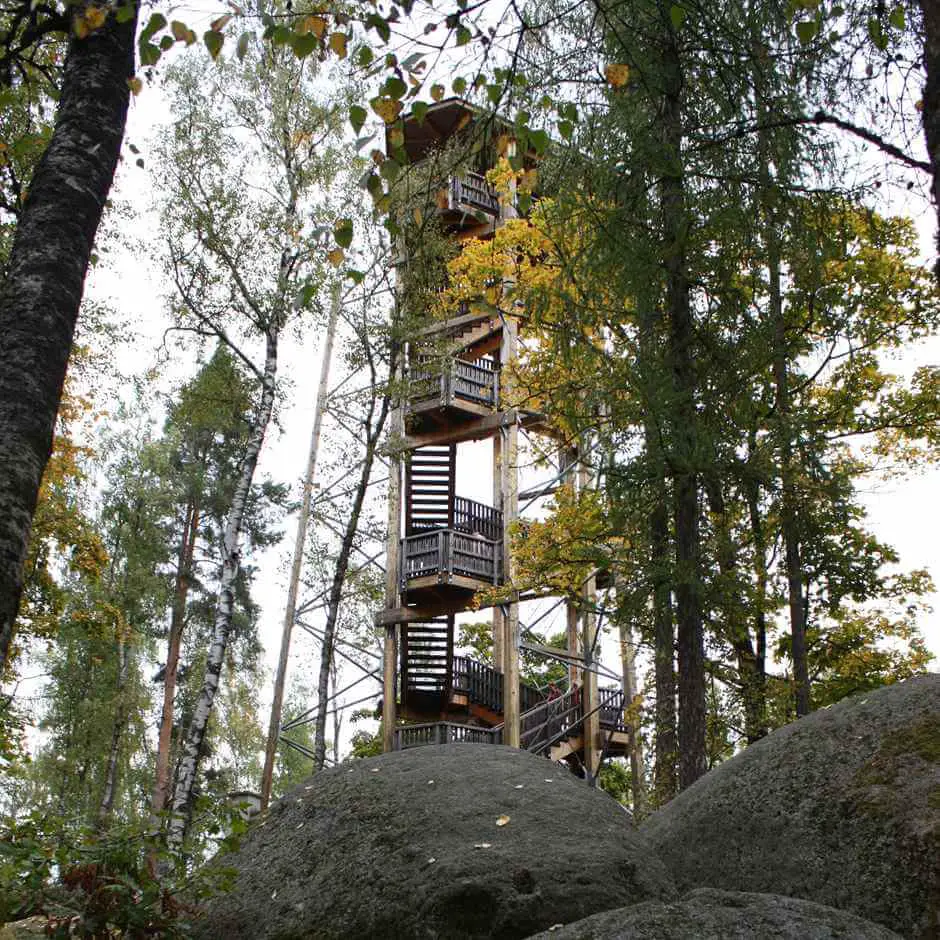 Lookout tower in the Blockheide