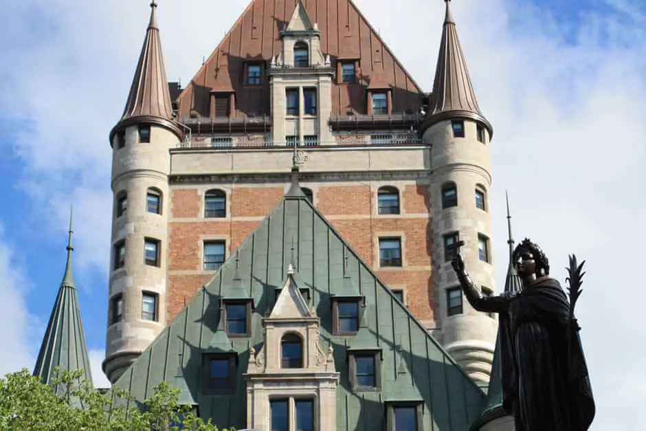 Impressions from Chateau Frontenac in Quebec