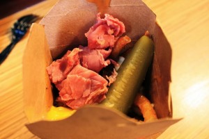 Poutine - a Quebec specialty in Toronto