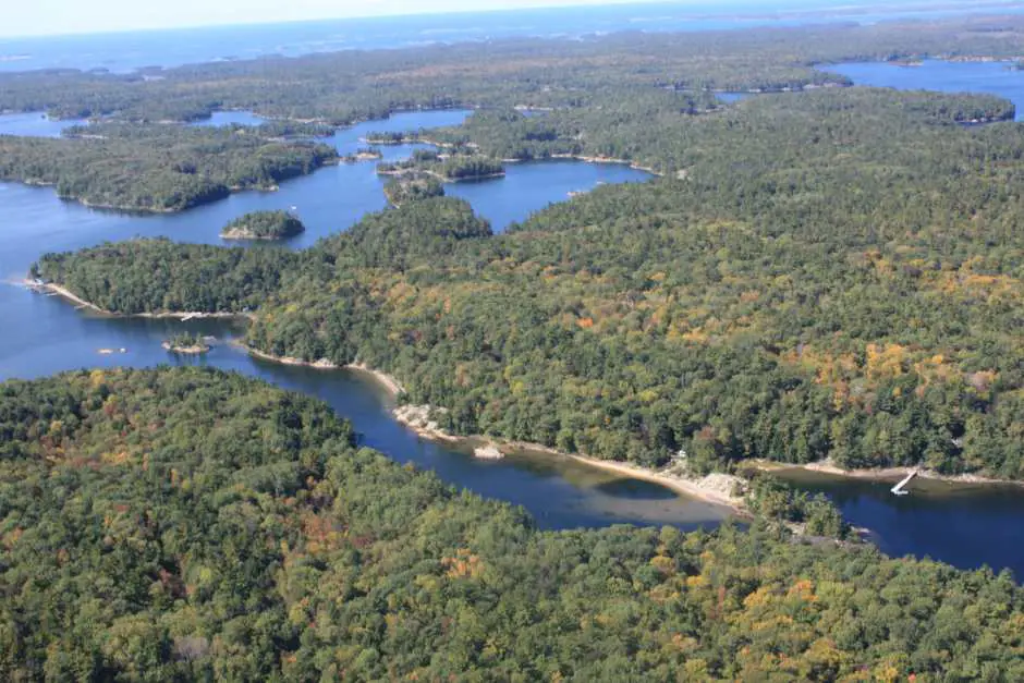 30000 islands in Georgian Bay