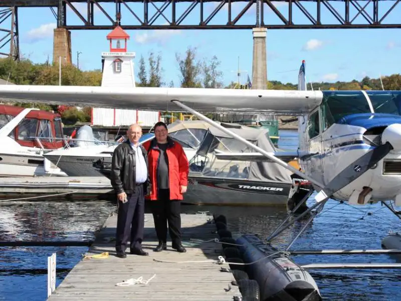 Parry Sound Plane Tours over Georgian Bay in Ontario