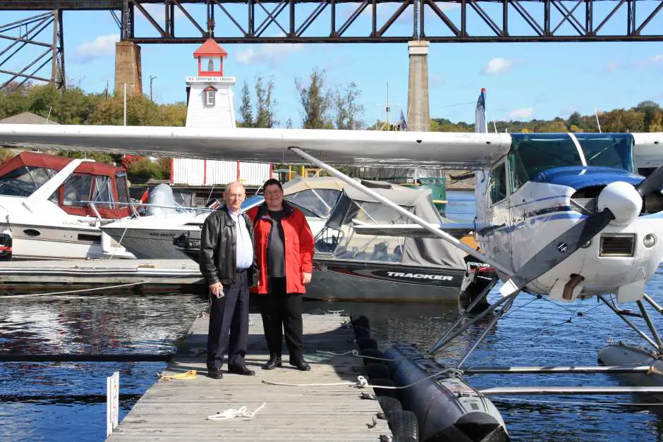 Parry Sound Plane Tours over Georgian Bay in Ontario