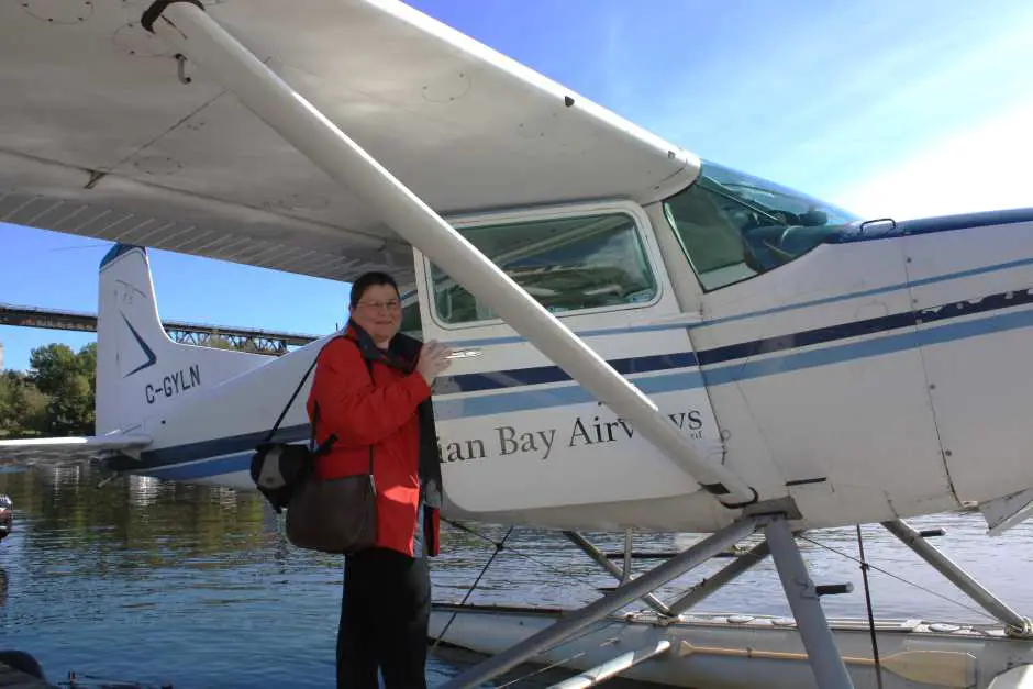 Seaplane off Parry Sound