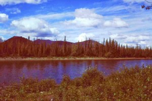 Fluss am Dempster Highway