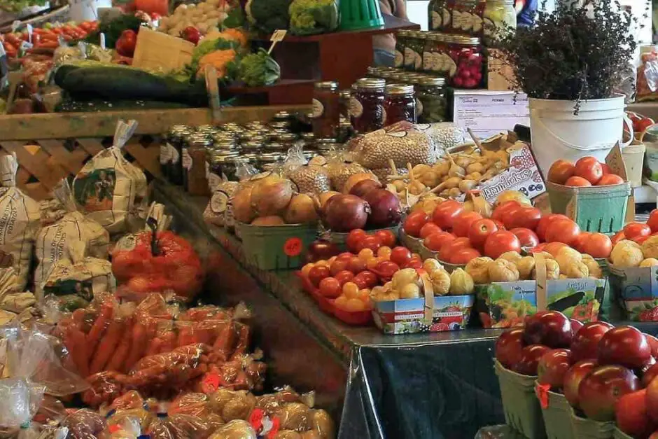 Vancouver Kanada – Public Market auf Granville Island