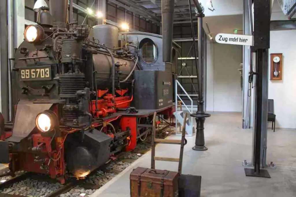 Der Zug im Spreewald Museum Lübbenau