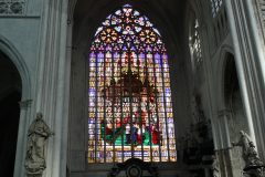 Buntglasfenster in der Sint Rombouts Kathedrale
