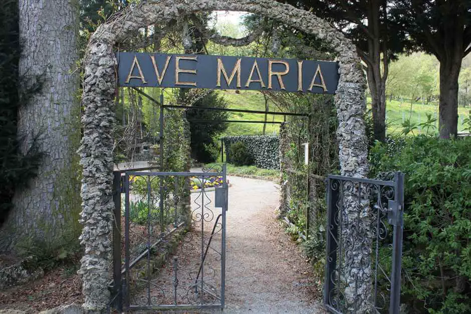 Lourdes grotto with a vile past