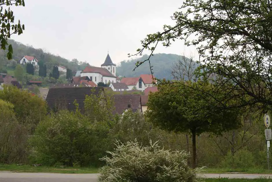 Mulfingen im Morgendunst