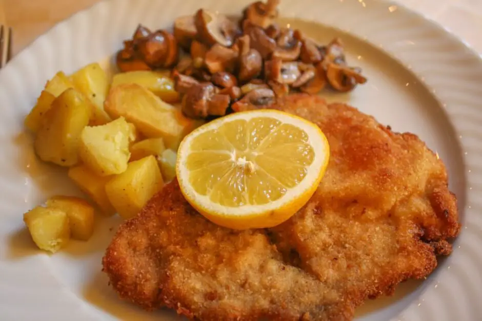 Schweineschnitzel mit Champignons - einfach, und gut