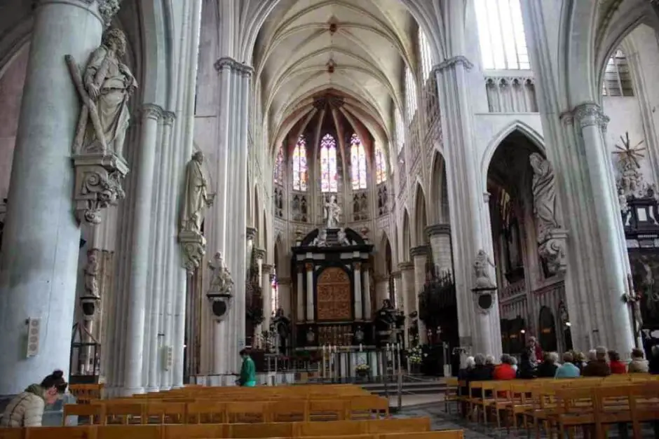 Interior of the cathedral