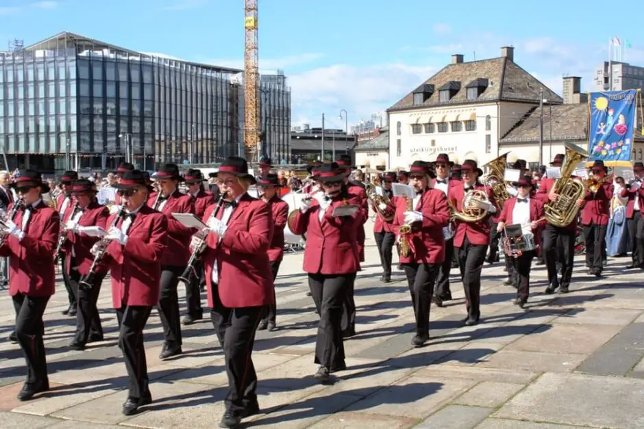 Nationalfeiertag Oslo in Norwegen