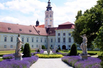 Altenburg Monastery on our monastery garden route