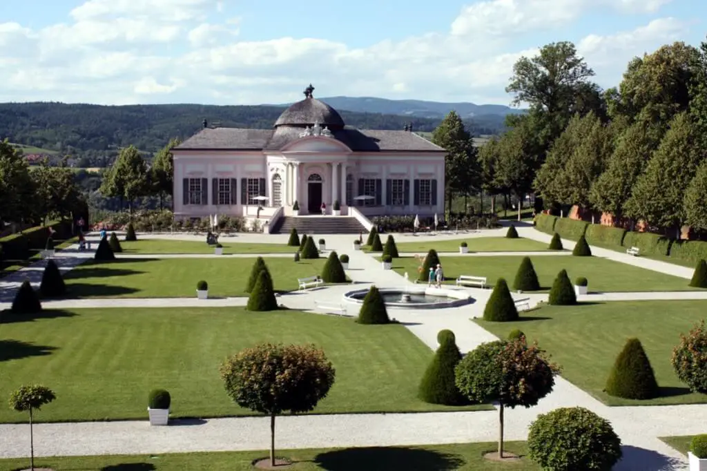 Baroque monastery garden - at ours