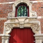 Architectural detail sightseeing Mechelen Belgium