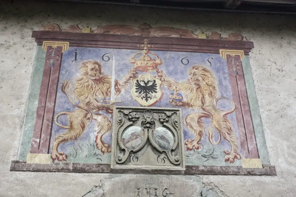 entrance fresco