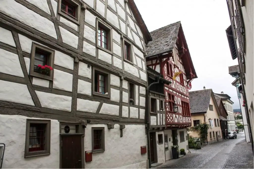 Fachwerkhäuser in Stein am Rhein